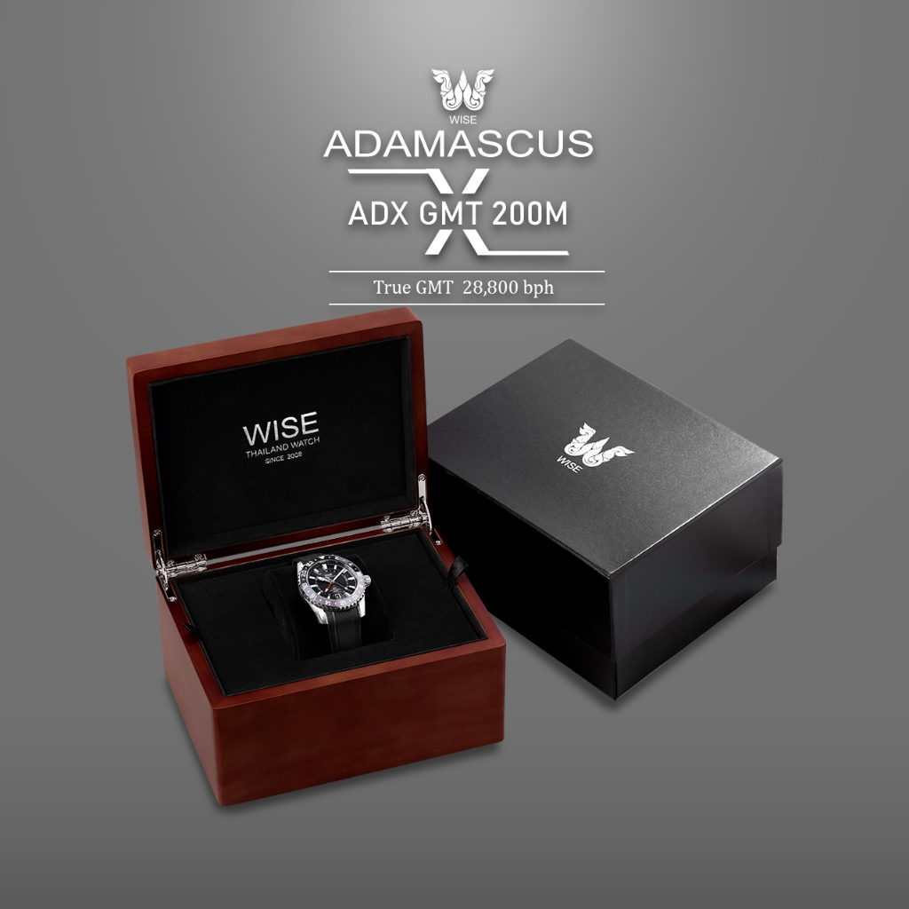 WISE ADAMASCUS ADX True GMT FKM Rubber Set
