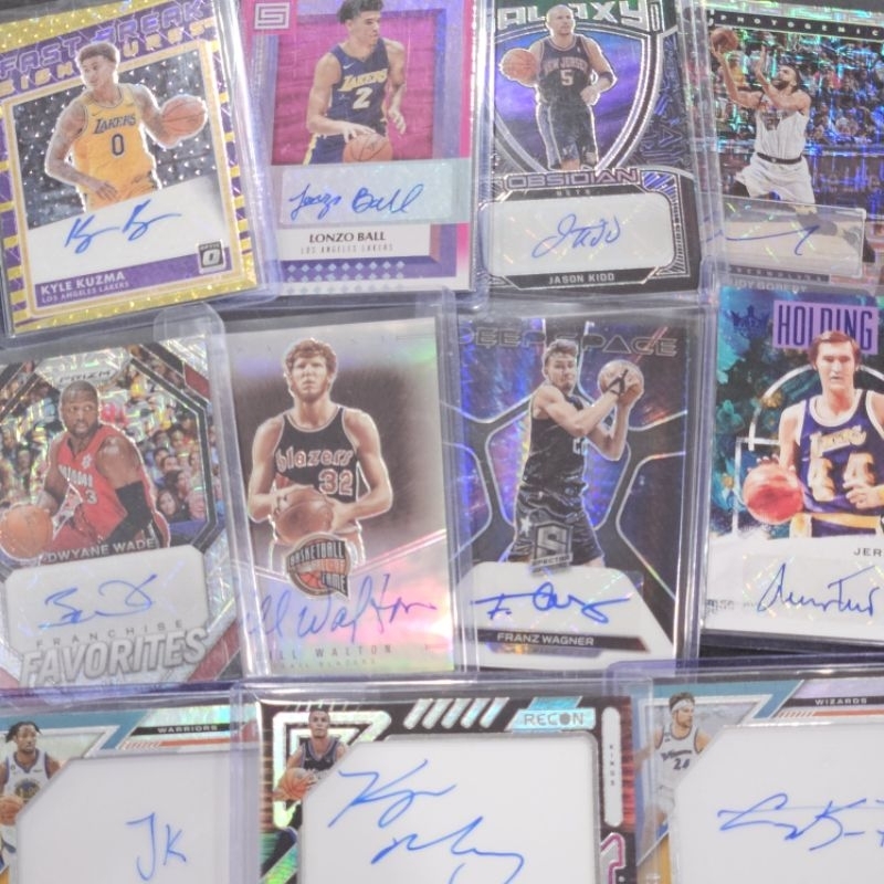 การ์ด ลายเซ็น​ Basketball​ ราคา 1000-5000บาท