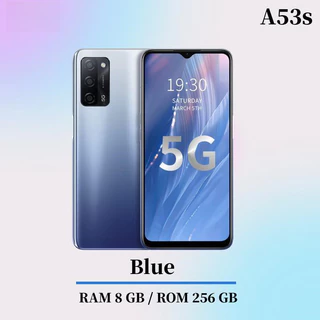 โทรศัพท์มือถือ A53s จอใหญ่จุใจ 6.52" ความจุ แรม 8GB รอม 256GB แบตเตอรี่ 5000mAh มาพร้อมกล้องหลัง 3 ตัว อุปกรณ์ครบชุด