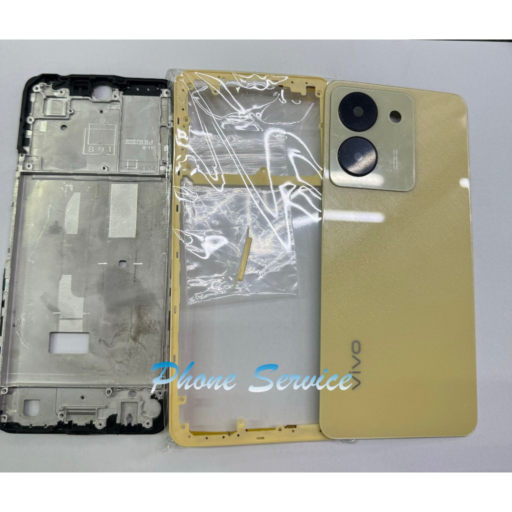 ฝาหลัง (back cover) กระจกด้านหลัง สําหรับ VIVO Y36 5G (ฝาหลัง+ เคสกลาง) - รูปที่ 2