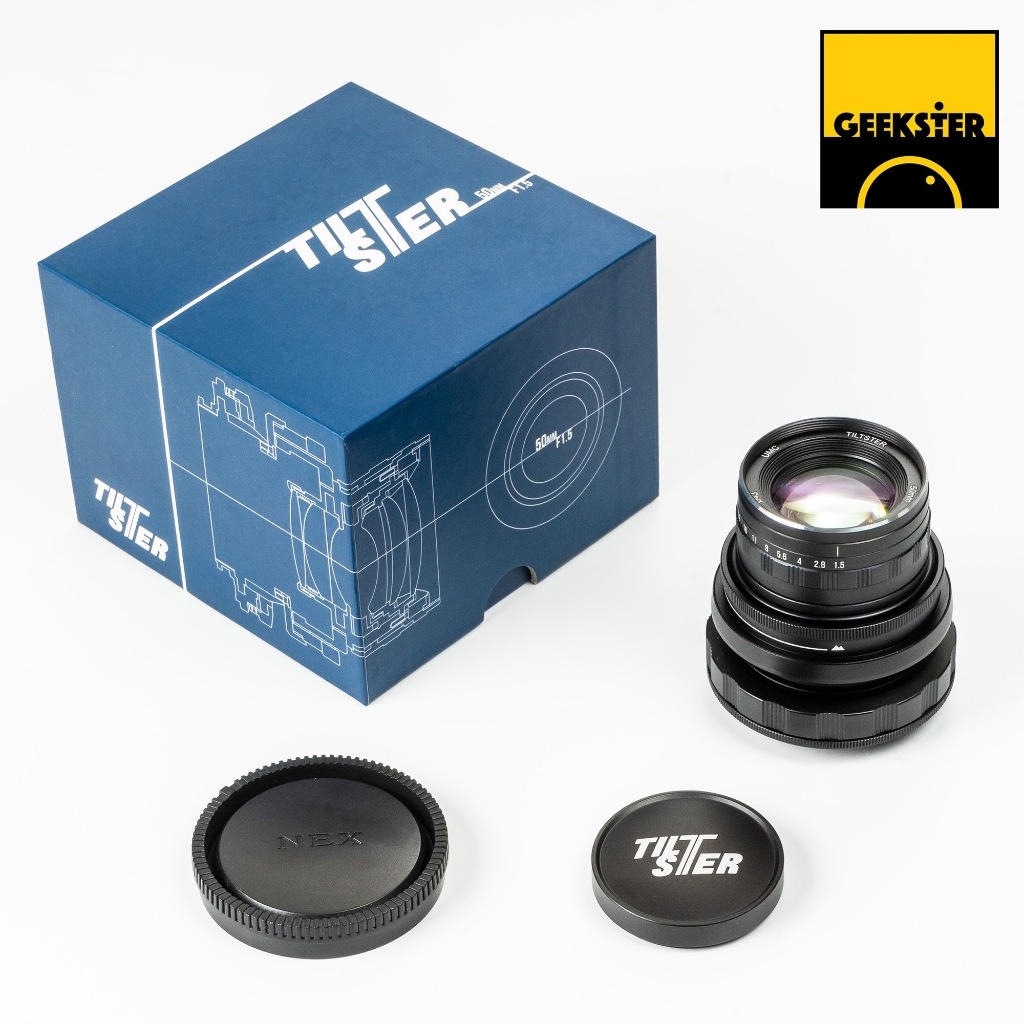 ชุดพิเศษ Geekster 35mm f1.1 รับฟรี Tiltster 50mm f1.5 ( 35 mm f 1.1 50 mm 1.5 tilt lens เลนส์มือหมุน fuji sony canon ) - รูปที่ 3