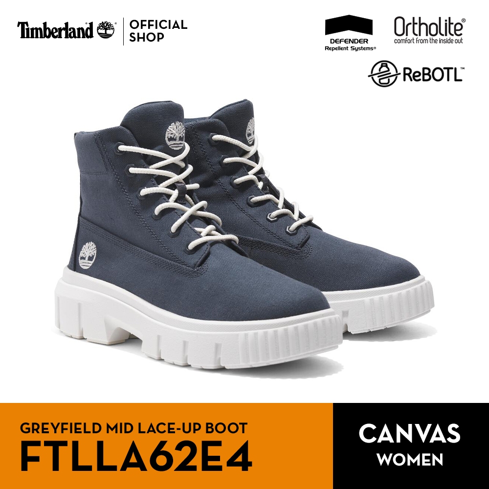 Timberland Women's GREYFIELD Mid Lace-Up Boot รองเท้าบูทผู้หญิง (FTLLA62E4)