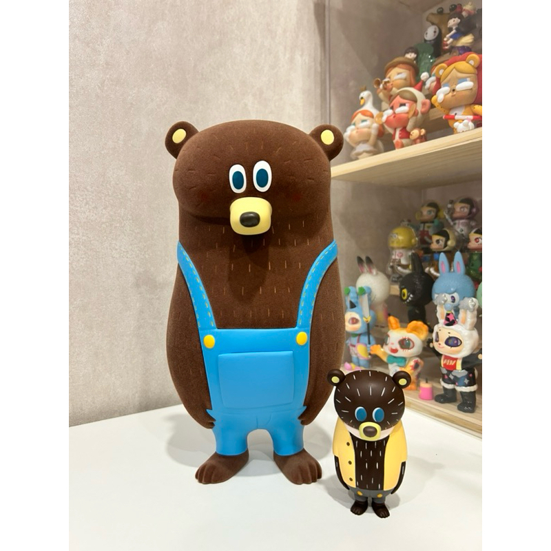 พร้อมส่ง  bg  bear fur fur ขนกำมะหยี่ ขนาดใหญ่ แกะเช็ค