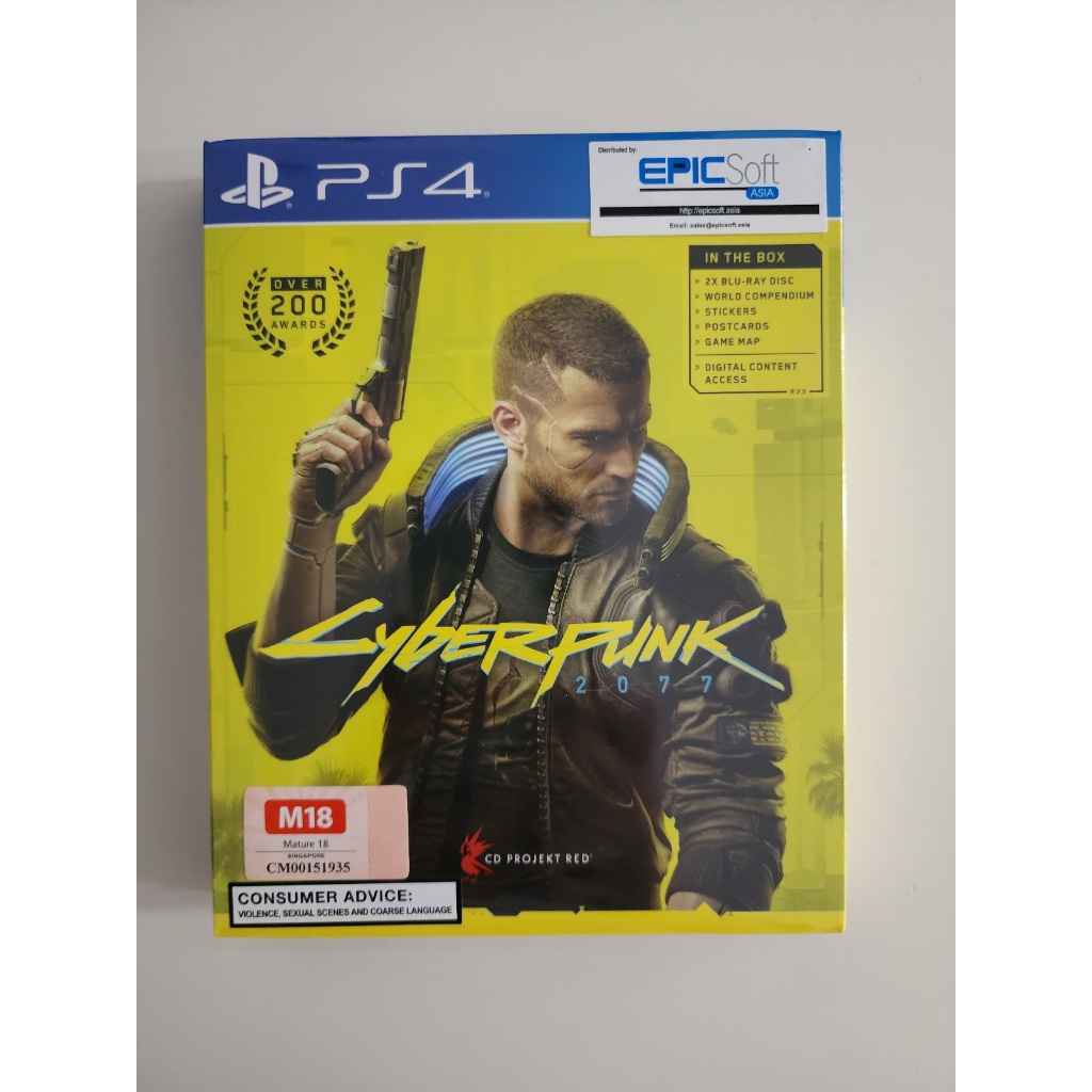 Ps4 Cyberpunk 2077 มือ1/2 Z3(Asia) รองรับภาษาไทย พร้อมส่่ง