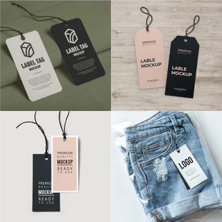 ป้ายแท็กสินค้า ป้ายห้อยสินค้า ป้ายแบรนด์ ของชำร่วย ป้ายราคา ป้ายห้อยเสื้อผ้า ขนม ป้ายขอบคุณ Tag ฟรีออกแบบ กระดาษหนา 300g