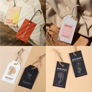 ป้ายแท็กสินค้า ป้ายห้อยสินค้า ป้ายแบรนด์ ของชำร่วย ป้ายราคา ป้ายห้อยเสื้อผ้า ขนม ป้ายขอบคุณ Tag ฟรีออกแบบ กระดาษหนา 300g