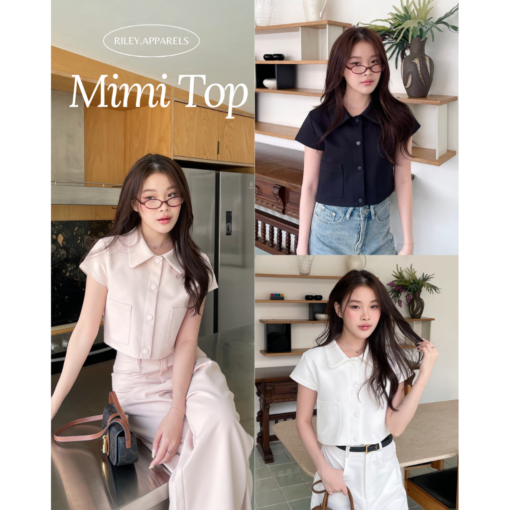 Riley.apparels - Mimi Top (ได้เฉพาะเสื้อ) 9105