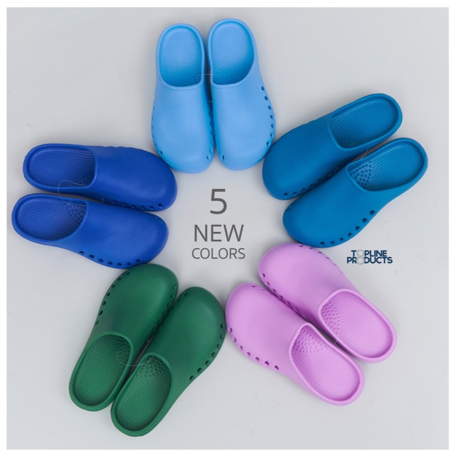 toplineproducts รองเท้า รองเท้าห้องผ่าตัด รุ่นมีรูระบาย รองเท้าแพทย์ SS-B3