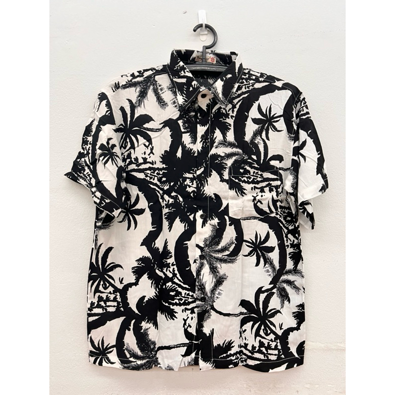 (พร้อมส่ง)เสื้อเชิ๊ตฮาวายคอปกผ้าสปัน(เรย่อน)งานไทย🇹🇭ใส่ใด้ทั้งชาย🧍🏽และหญิง🧍🏼‍♀️