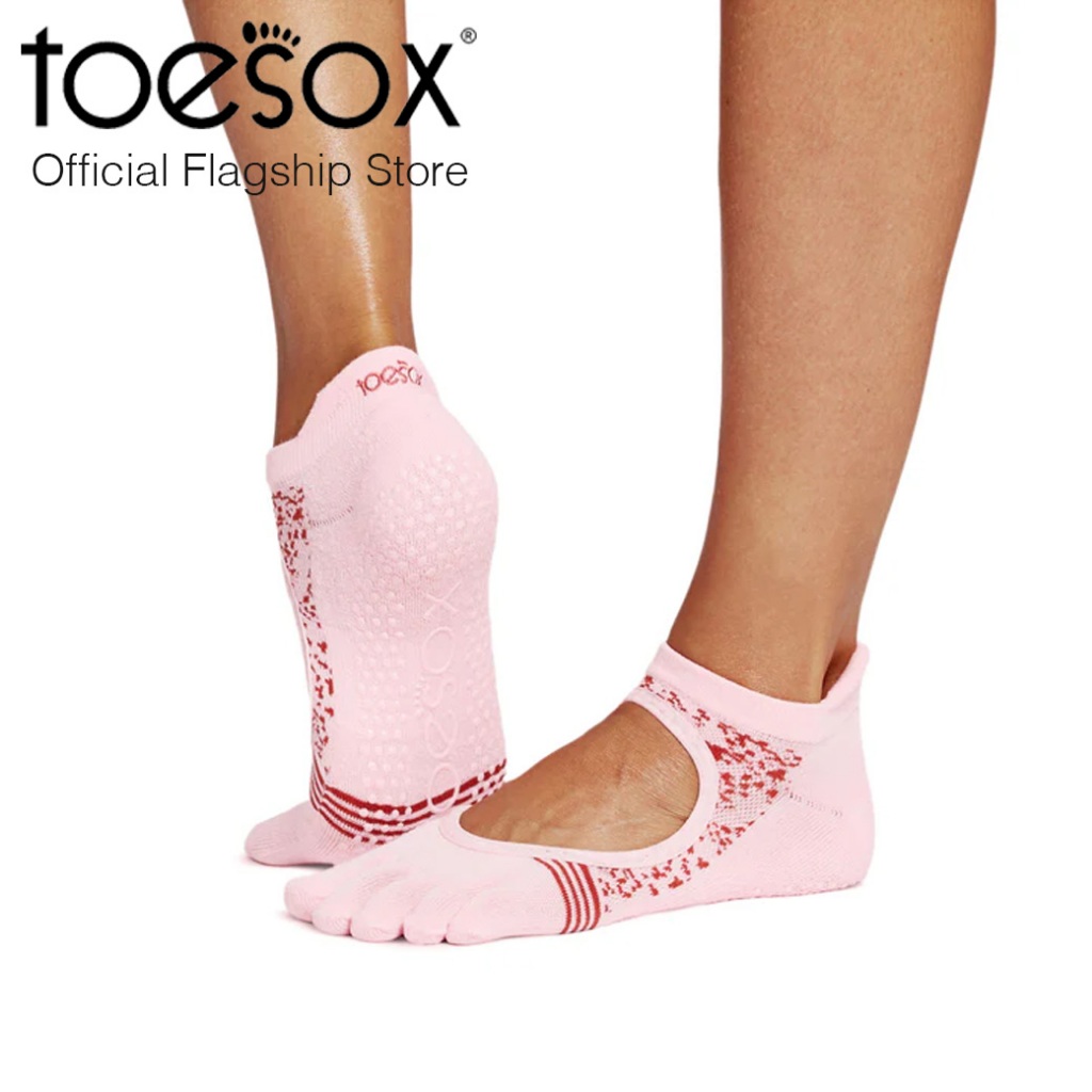 New Fall 2024 ToeSox Grip Full Toe Bellarina Tec โทซอคส์ ถุงเท้ากันลื่นปิดนิ้วเท้า รุ่น Bellarina Tec