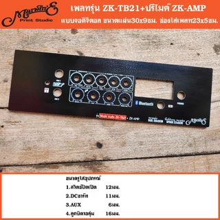 เพลทรุ่น ZK-TB21+ปรีไมค์ ZK-AMP ขนาดแผ่น30x9ซม.👉Marwin'e.แบรนด์แรกเพลทคอมโพสิทในตู้บลูทูธDIY.สินค้าในไทย🇹🇭