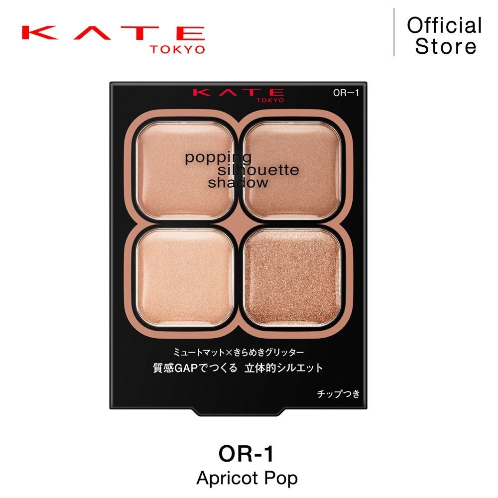 KATE อายแชโดว์พาเลท POPPING SILHOUETTE SHADOW