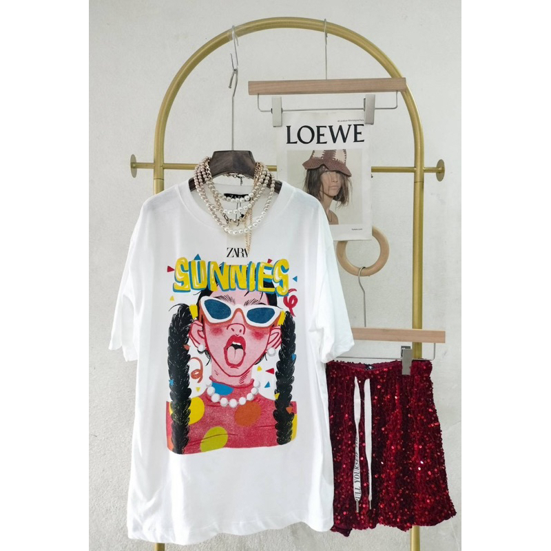SIS.ON | พร้อมส่ง Oversize เสื้อยืดโอเวอร์ไซส์ No.23 sunnies ราคา ถูกที่สุด ดีลบีเคเค แกลเลอรีภาพที่ 3