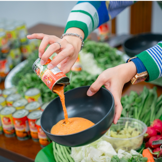 ชุดลองชิม น้ำยาขนมจีน สำเร็จรูปกระป๋องพร้อมทาน อร่อย รสชาติหอมเครื่องเทศ เก็บได้นาน 3 ปี - รูปที่ 5