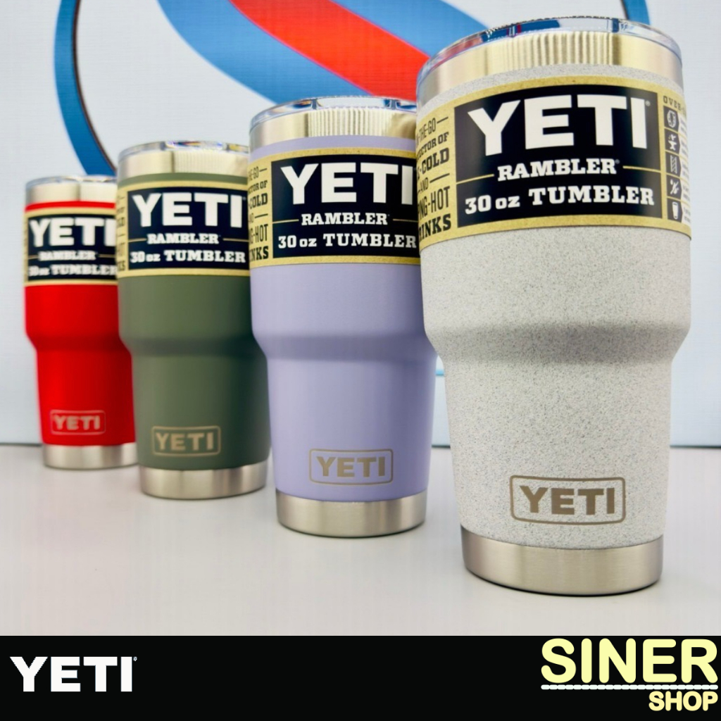 <สีใหม่มาแล้ว> แก้วเยติแท้ 💯🇱🇷 • YETI Rambler 30oz Rambler Tumbler + MagSlider Lid [850ml]