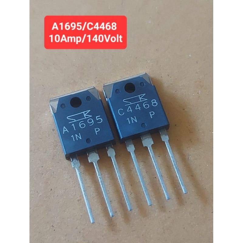 A1695/C4468  10Amp/140Volt (ราคาคู่ละ)
