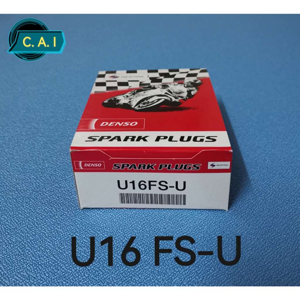 หัวเทียน4จังหวะ U16 Denso honda(10หัว/1กล่อง) ใส่ WAVE100/WAVE110/MIO/DREAM/SPARK/X1/SMASH 4จังหวะ U16FS-U