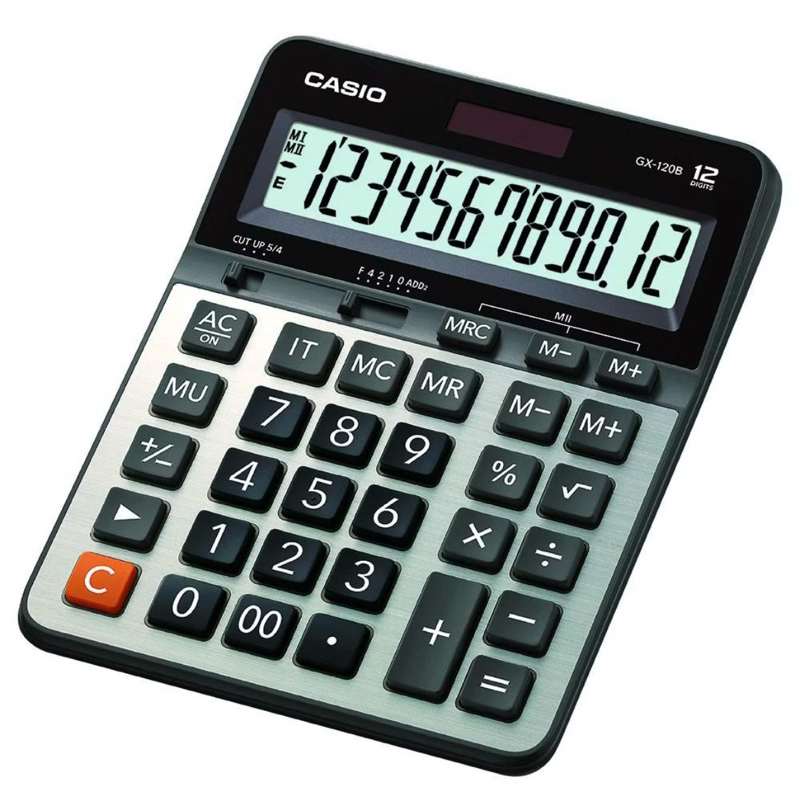 เครื่องคิดเลข “Casio” GX-120B (12 หลัก) แท้‼💯