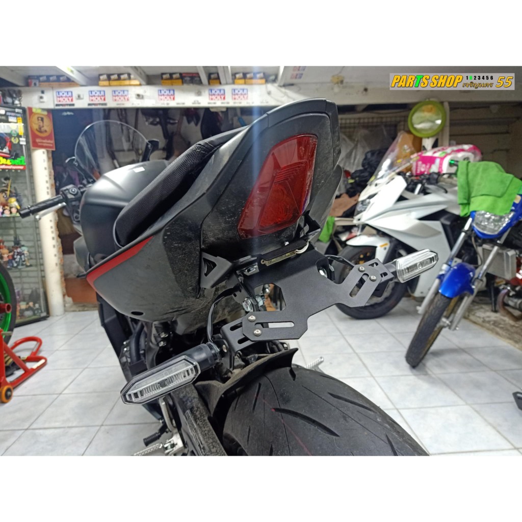 ท้ายสั้น CB CBR650R ปี 2024 ขึ้นไป ราคาถูก [ เเบบขันปรับ ] & [ ขันล๊อค ]