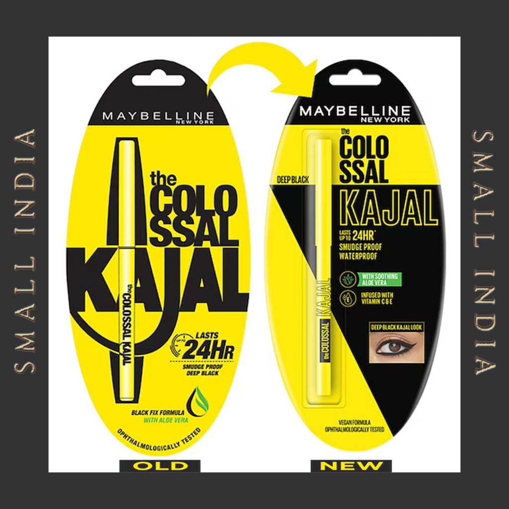{**ส่งฟรี**} SMALL INDIA 🪄🟡 ของแท้ New York Kajal 🪄🟡 Colossal Kajal 0.35g Black