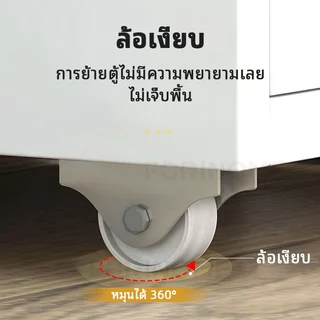 【จัดส่งที่รวดเร็ว】ตู้ลิ้นชักสแตนเลส ชั้น 3/5 ตู้เก็บเอกสาร เคลื่อนย้ายได้ ตู้เก็บของ ลิ้นชักโลหะ ตู้เก็บของข้างเตียง t