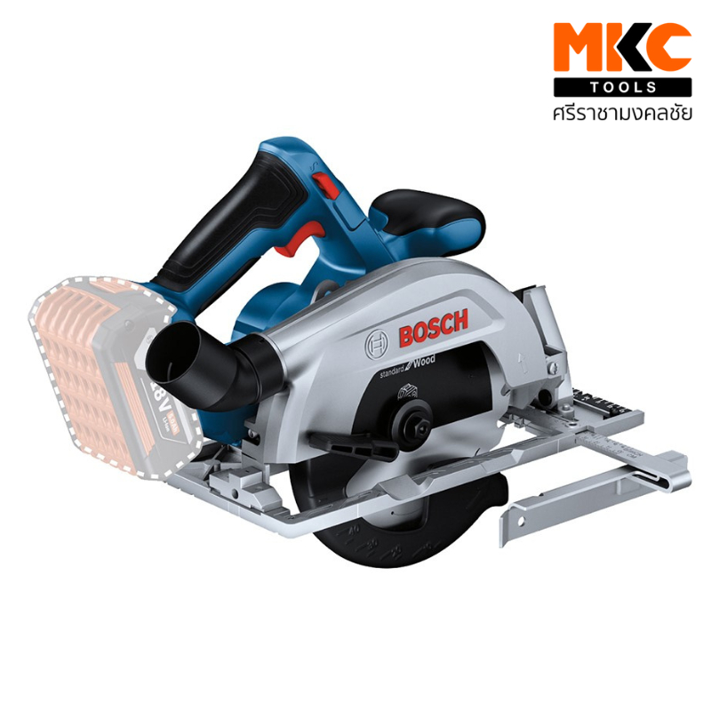 เลื่อยวงเดือนไร้สาย 7" 18V GKS185-LI (เฉพาะเครื่อง) BOSCH