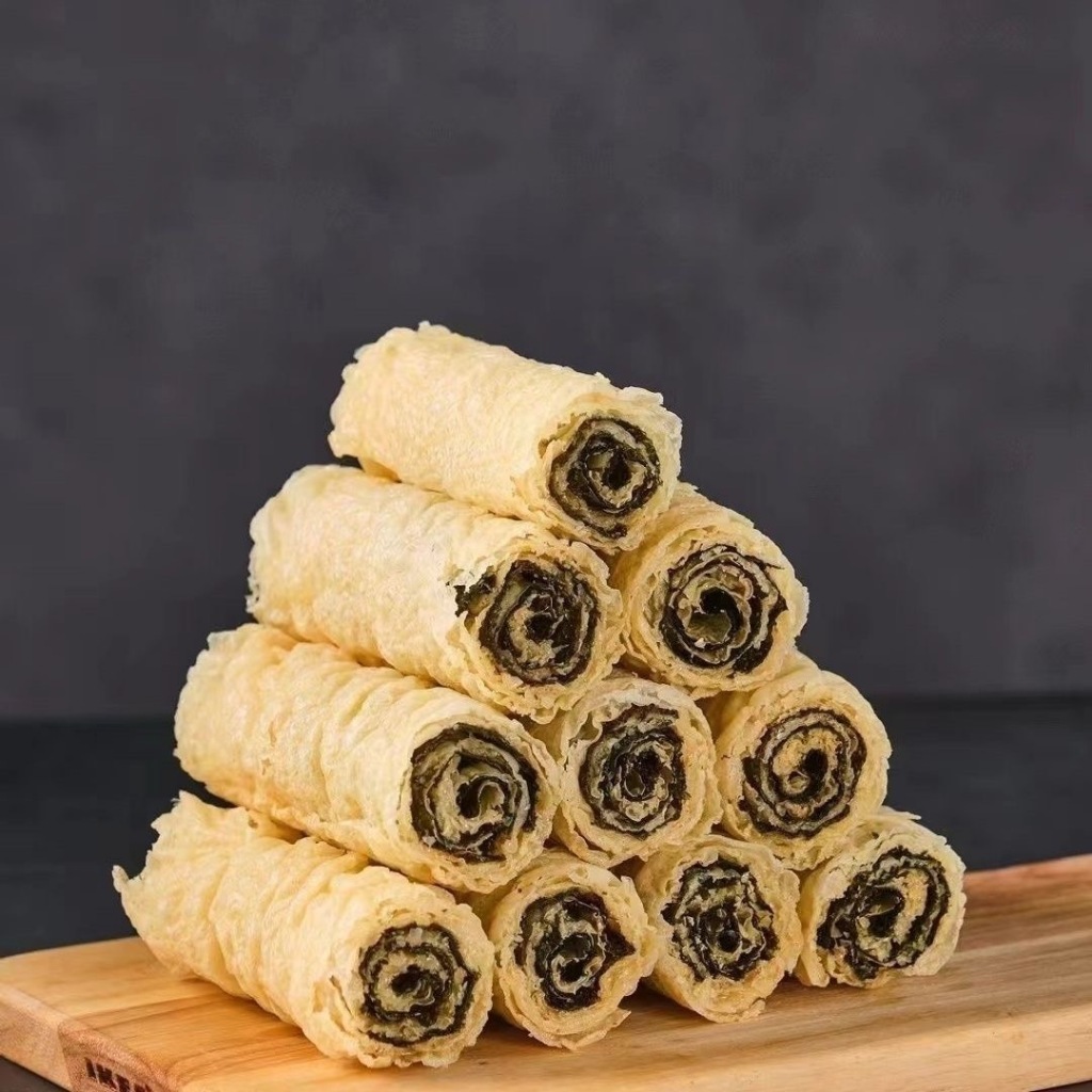DayDay ฟองเต้าหู้ม้วนสาหร่าย 120g สาหร่ายแผ่นใหญ่ จุ่มเพียงแค่ 3 วิ - รูปที่ 2