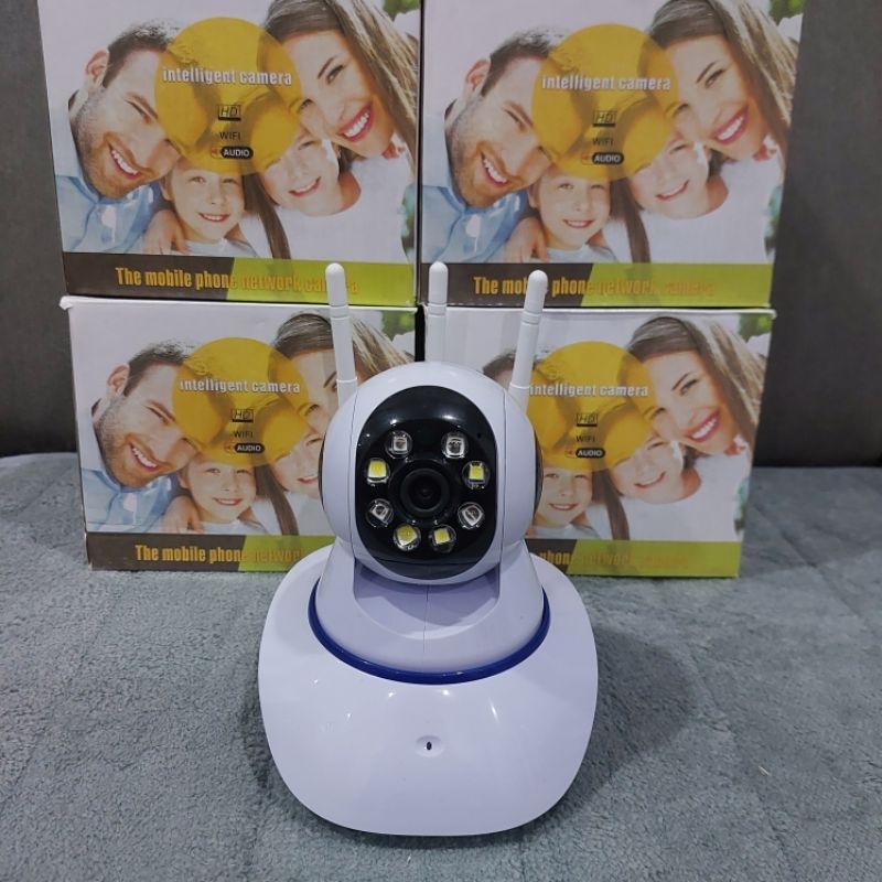 กล้องวงจรปิด Wifi Wirless ครบชุด กล้องวงจรปิดไร้สาย 3 เสา FULL HD 1080P 3.0 พิกเซล รองรับความจำสูงสุด 256GBแอฟYCC365PLUS