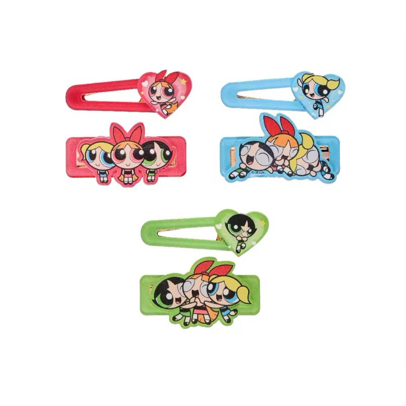 พร้อมส่ง กิ๊บ 2 ชิ้น Powerpuff Girls รุ่น 39 ลิขสิทธิ์แท้