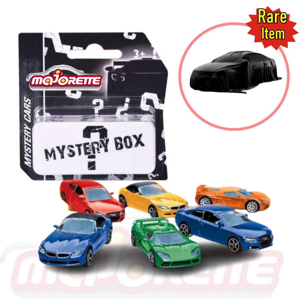 majorette MYSTERY CARS โมเดลรถเหล็กมาจอร์เร็ต ลิขสิทธิ์แท้ คละแบบ สเกล 1/64 รถของเล่น MJ53051ST2