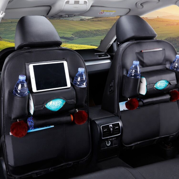 กระเป๋าใส่ของหลังเบาะรถยนต์ ที่ใส่ของหลังเบาะรถอเนกประสงค์ เก็บของในรถ แขวนหลังเบาะ กระเป๋าแขวนใส่ของ