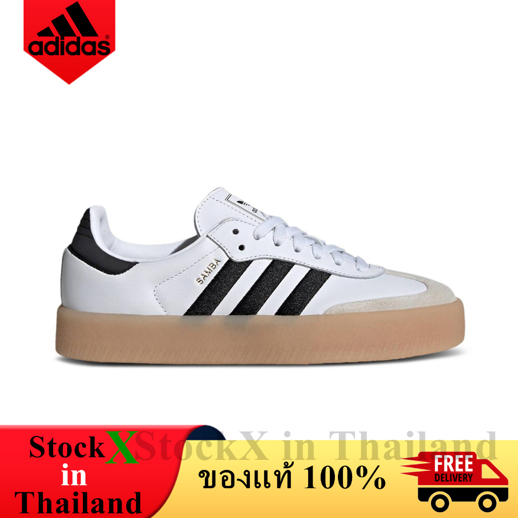 ของแท้ 100% adidas Samba 2.0 White Black Gum รองเท้าผู้ชาย รองเท้าผู้หญิง IG5744