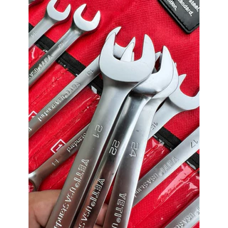 YETI ประแจแหวนข้างปากตาย 8-24 มิล ได้ 14 ตัว ISO 9002
