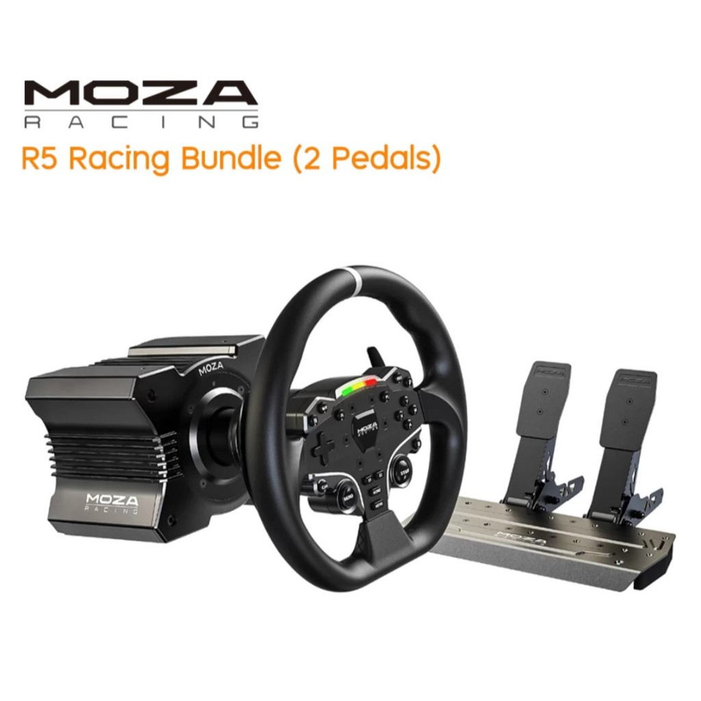 MOZA RACING R5 BUNDLE 2 PEDALS