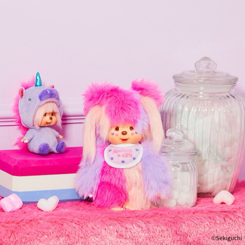 โค้ตลด30% monchhichi x 475 ตุ๊กตาม่อนชิชิน้องสายไหม/พวงยูนิคอนตัวหอมมมมสุดๆๆ