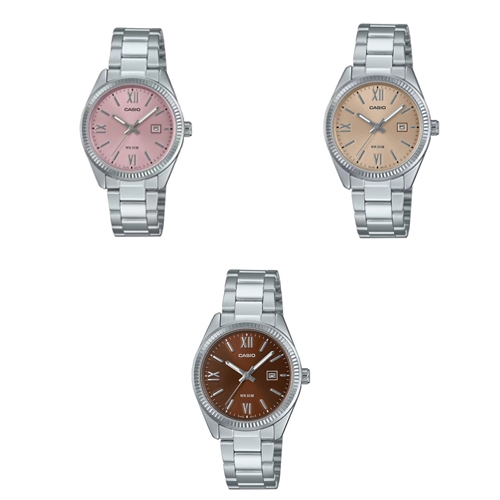 CASIO นาฬิกาข้อมือผู้หญิง รุ่น LTP-1302DD,LTP-1302DD-4A1,LTP-1302DD-4A2,LTP-1302DD-5A