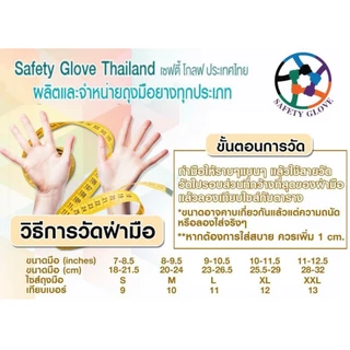 [ ส่งฟรี 1,000 ชิ้น ⚡] ถุงมือไนไตรแท้ 100% สีฟ้า SAFE-FLEX ชนิดไม่มีแป้ง Food Safe ยืดหยุ่นดีมาก ถุงมือยาง ถุงมือสีดำ