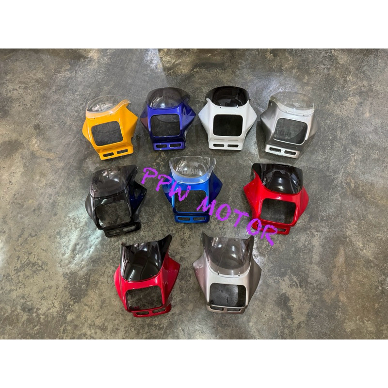 หน้ากาก+ ชิวหน้า RXZ (YAMAHA RXZ)