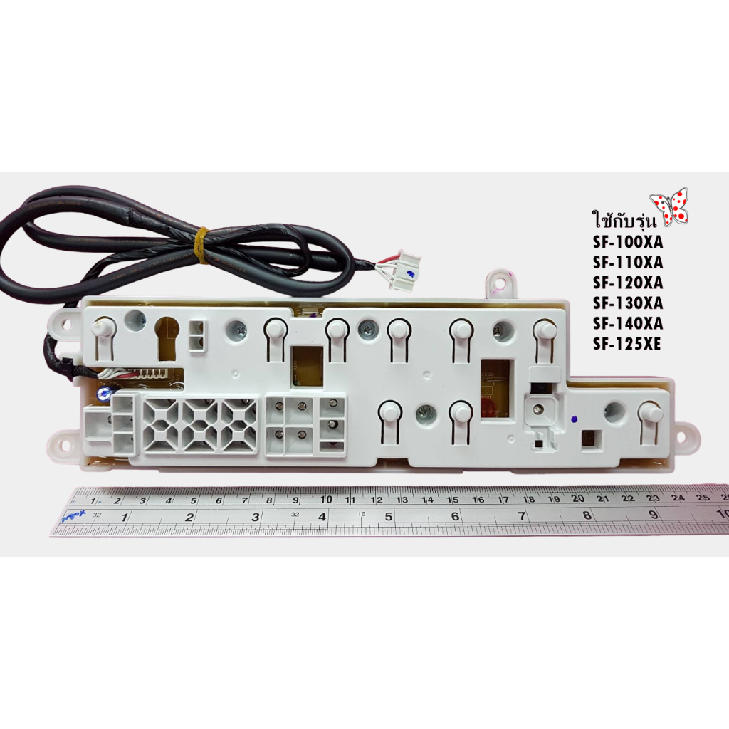 อะไหล่ใหม่/อะไหล่แท้/PTSF-100XA*009/แผงปุ่มกดเครื่องซักผ้าฮิตาชิ/HITACHI(ฮิตาซิ)