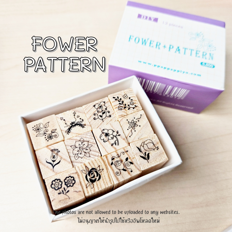 ชุดสแตมป์ DIY ตัวปั๊มตกแต่งไดอารี่ ตัวปั๊มลายน่ารัก (5800WON) - รูปที่ 6