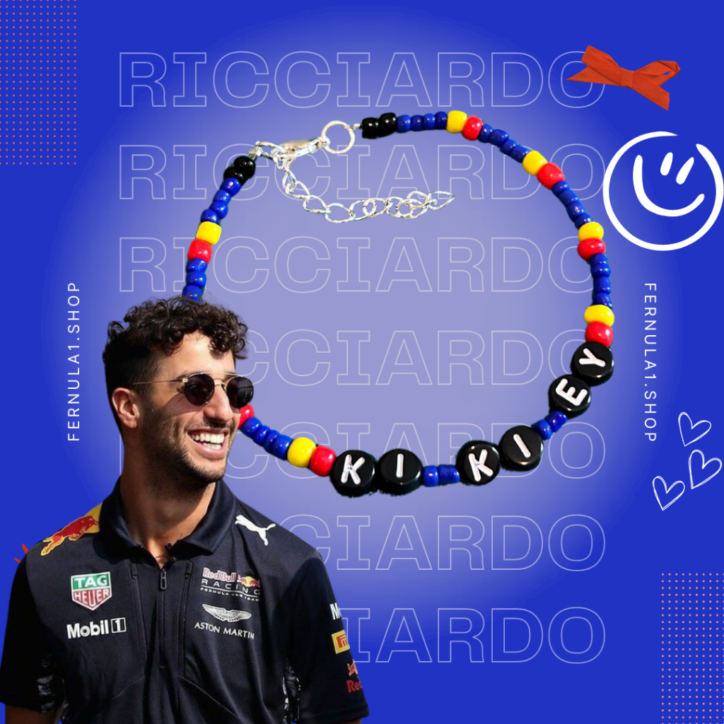 กำไลข้อมือลูกปัด F1 | Friendship Bracelet F1 | DANIEL RICCIARDO