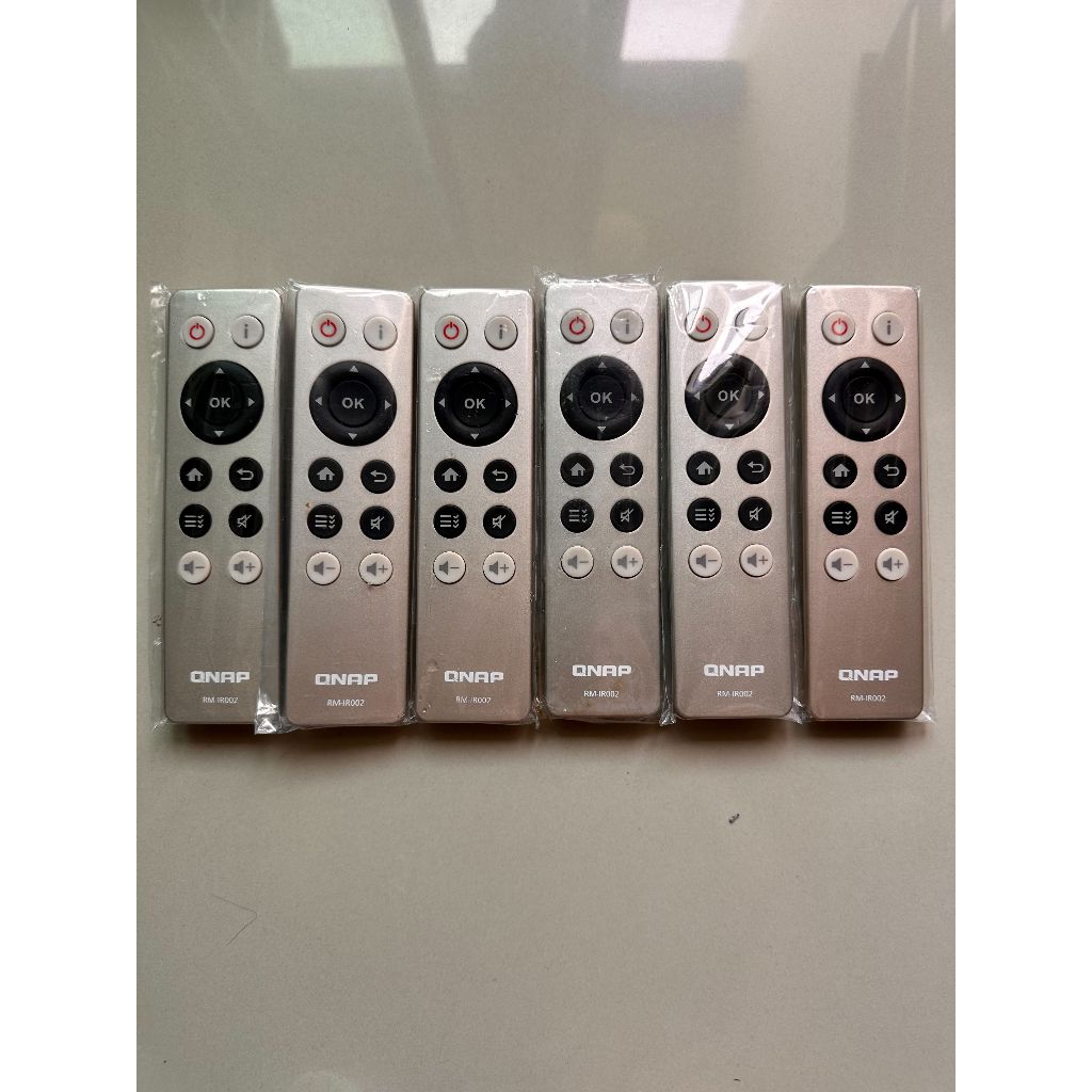 รีโมทคอนโทรล IR สำหรับ QNAP TV QNAP RM-IR002 IR Infrared Remote Control