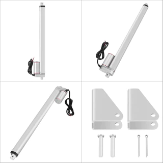 มอเตอร์แกนชัก Linear actuator กันน้ำ IP 65 DC 12V 1000N ตัวกระตุ้นเชิงเส้น ยกสูงสุด 400 มม. จังหวะมอเตอร์ไฟฟ้าสำหรับรถยน