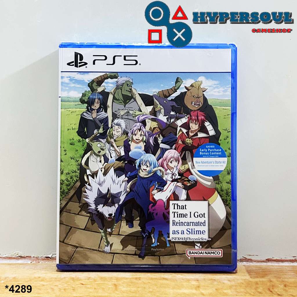 PS5: That Time I Got Reincarnated as a Slime ISEKAI Chronicles (Region3-Asia)(English Version)