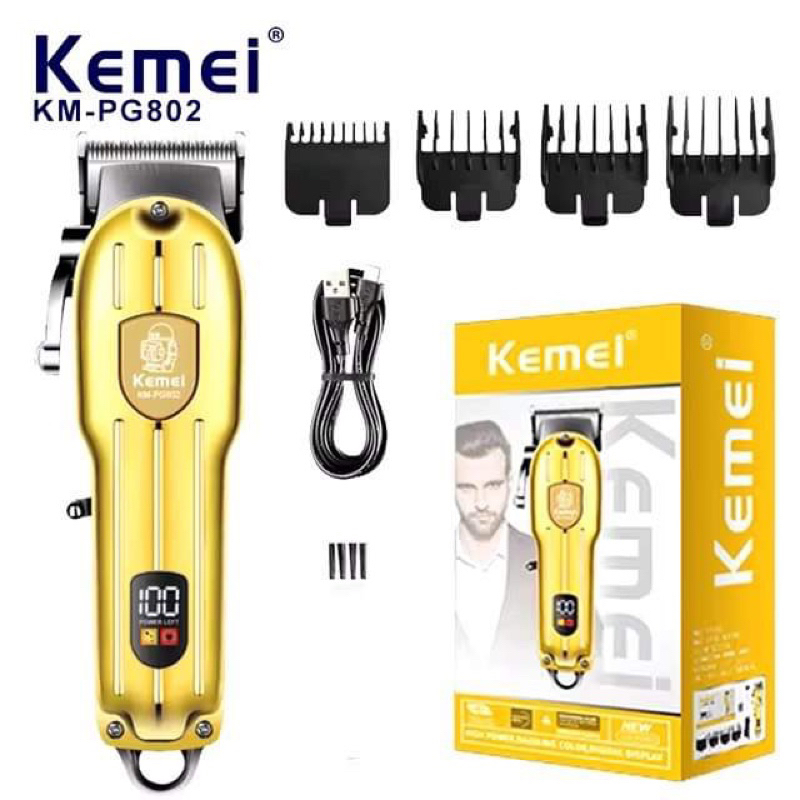 ✨✨ปัตตาเลี่ยน KEMEI KM-PG802  ไร้สาย  พร้อมใช้งาน✨✨