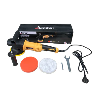AKITA เครื่องขัดเงา 5 นิ้ว รุ่น AK-P7150 เครื่องขัดสีไฟฟ้าคอยาว ปรับรอบได้ 6 ระดับ