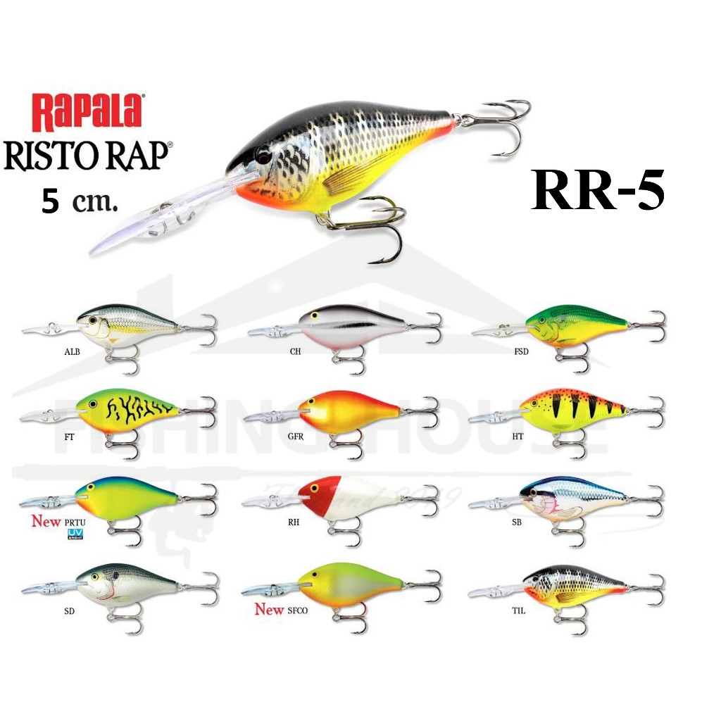 ราพาล่าริสโต้5 RR-5 RAPALA RISTO RAP RR5