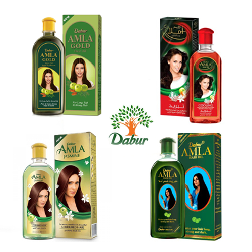 Dabur Amla Hair oil (Halal) น้ำมันผม ดาบัวร์ 100/200ml.