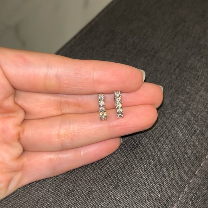 Galaroom Jewelry ต่างหูเพชรสวิสcz  รุ่น Sammy