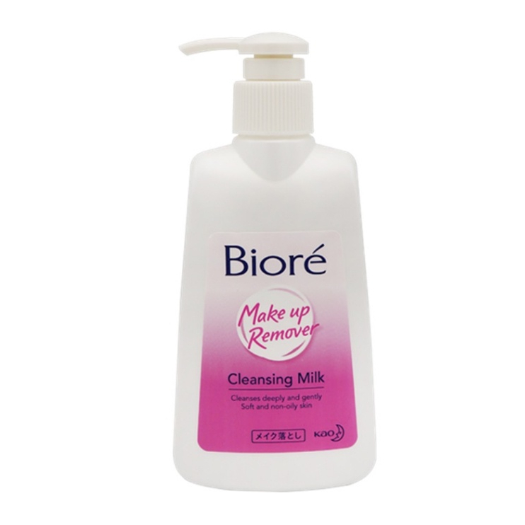 BIORE Makeup Remover Cleansing Milk 180ml. บิโอเร เมคอัพ รีมูฟเวอร์ คลีนซิ่ง มิลค์